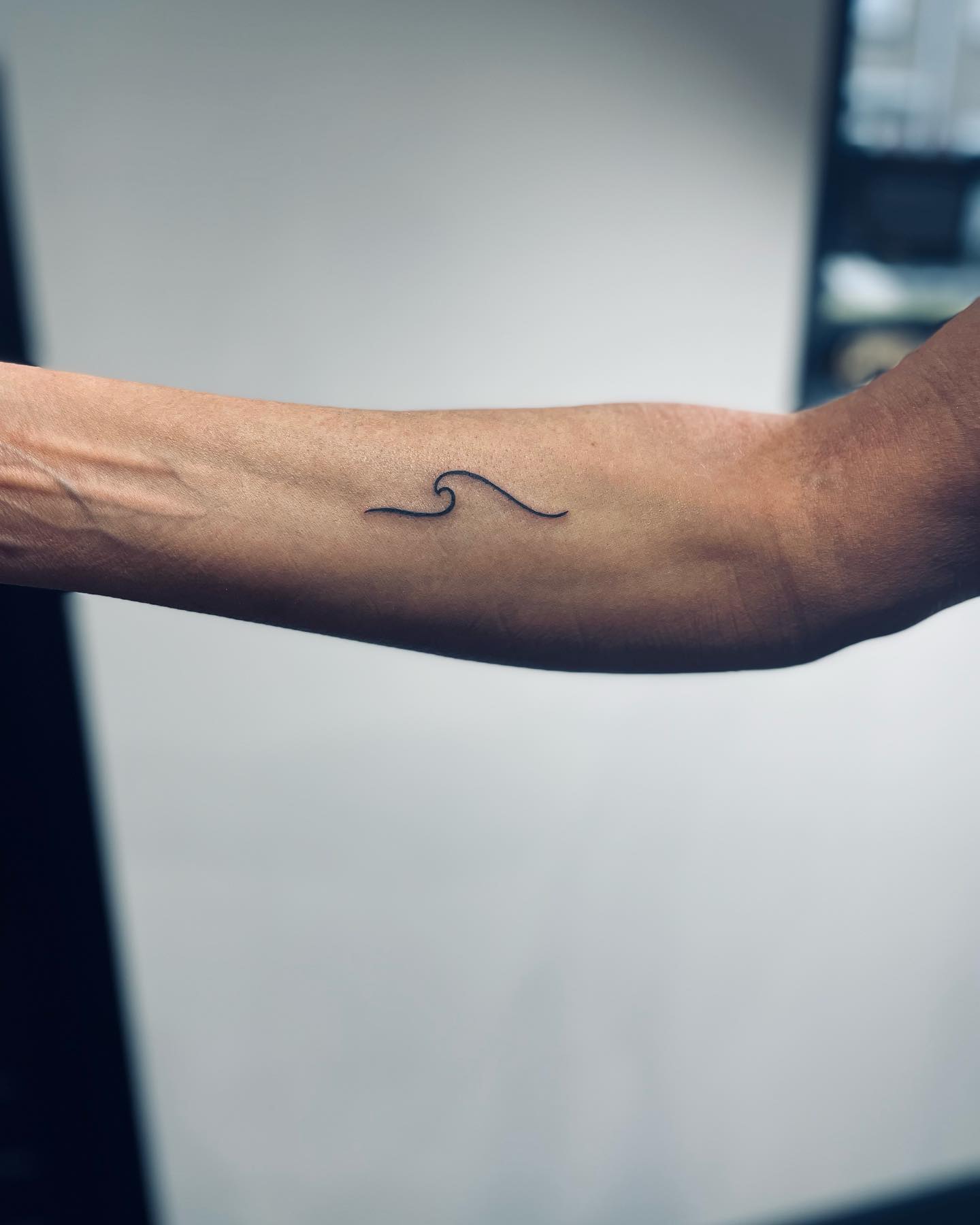 Black Linework Abstract Tattoo | Abstract tattoo, Best couple tattoos,  Tattoos